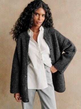 VESTE NATHAEL
ANTHRACITE Sezane